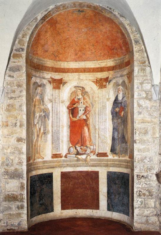 GHIRLANDAIO, Domenico Apse fresco dh oil painting picture